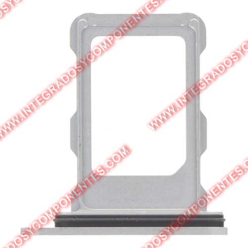 Bandeja Single Sim Para Iphone 16 Pro/16 Pro Max Blanco