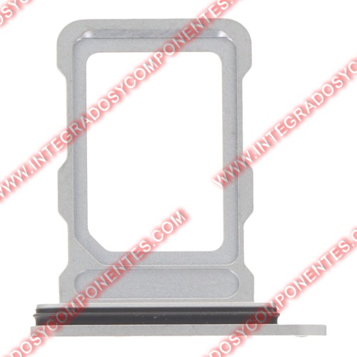 Bandeja Single Sim Para Iphone 16 Pro/16 Pro Max Blanco