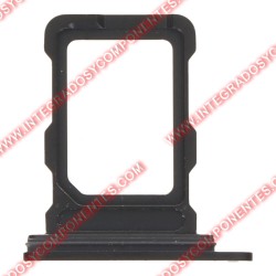 Bandeja Dual Sim Para Iphone 16 Pro/16 Pro Max Negro
