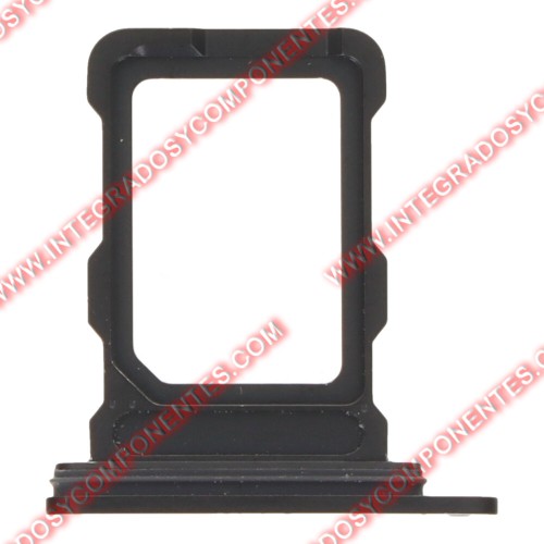 Bandeja Dual Sim Para Iphone 16 Pro/16 Pro Max Negro