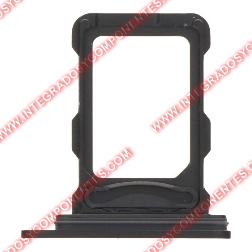 Bandeja Dual Sim Para Iphone 16 Pro/16 Pro Max Negro