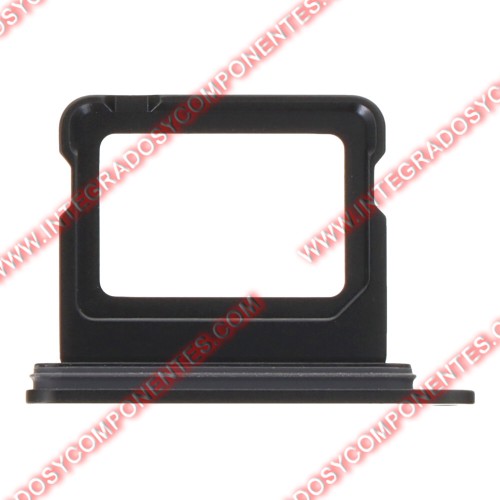 Bandeja Dual Sim Para Iphone 16/16 Plus Negro