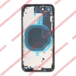Tapa+Marco Iphone 8g Calidad Premium Negro