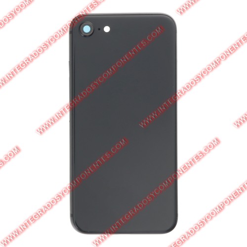 Tapa+Marco Iphone 8g Calidad Premium Negro