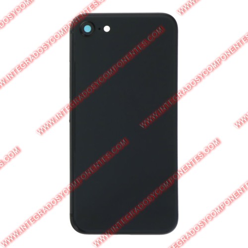 Tapa+Marco Iphone Se 2020 Calidad Premium Negro
