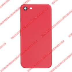 Tapa+Marco Iphone Se 2020 Calidad Premium Rojo