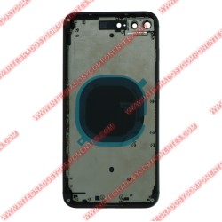 Tapa+Marco Iphone 8 Plus Calidad Premium Negro