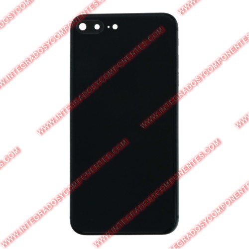 Tapa+Marco Iphone 8 Plus Calidad Premium Negro