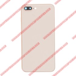 Tapa+Marco Iphone 8 Plus Calidad Premium Oro