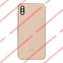 Tapa+Marco Iphone Xs Calidad Premium Oro