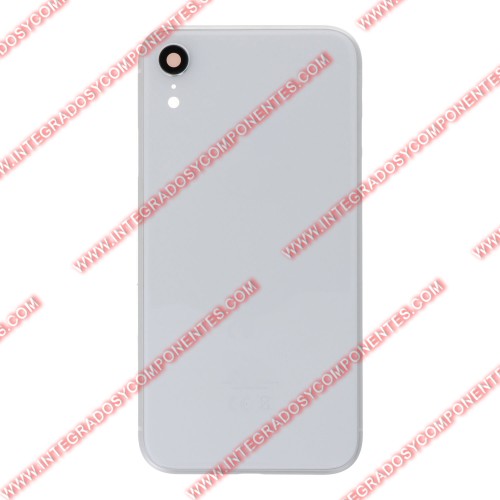 Tapa+Marco Iphone Xr Calidad Premium Blanco