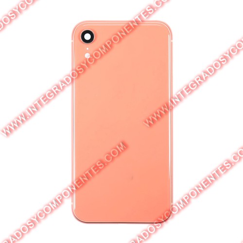 Tapa+Marco Iphone Xr Calidad Premium Coral