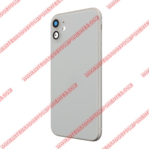 Tapa+Marco Iphone 11 Calidad Premium Blanco