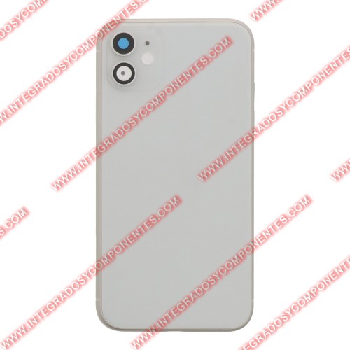 Tapa+Marco Iphone 11 Calidad Premium Blanco