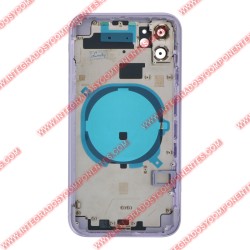Tapa+Marco Iphone 11 Calidad Premium Morado