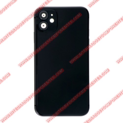 Tapa+Marco Iphone 11 Calidad Premium Negro