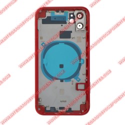 Tapa+Marco Iphone 11 Calidad Premium Rojo