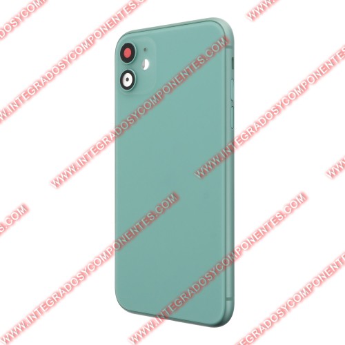 Tapa+Marco Iphone 11 Calidad Premium Verde