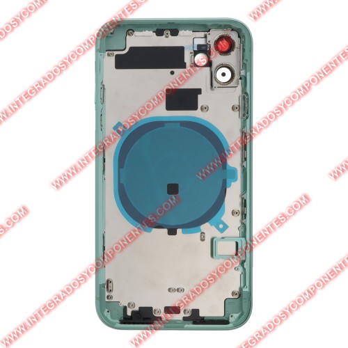 Tapa+Marco Iphone 11 Calidad Premium Verde