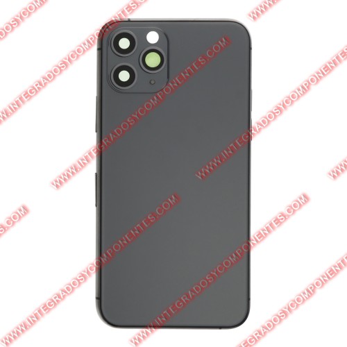 Tapa+Marco Iphone 11 Pro Calidad Premium Gris