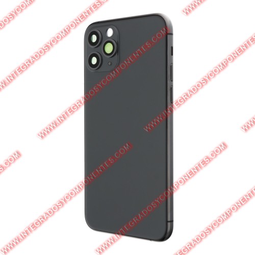 Tapa+Marco Iphone 11 Pro Calidad Premium Gris
