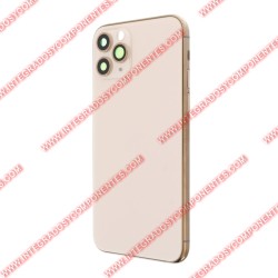 Tapa+Marco Iphone 11 Pro Calidad Premium Oro