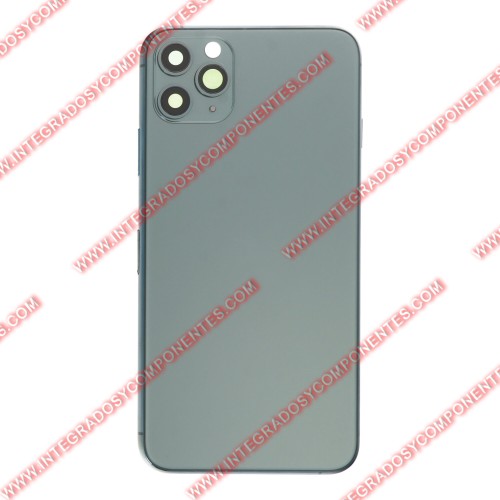 Tapa+Marco Iphone 11 Pro Max Calidad Premium Verde