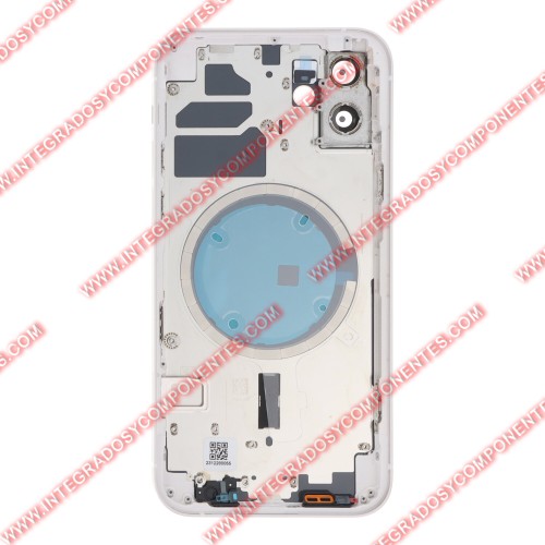 Tapa+Marco Iphone 12 Calidad Premium Blanco