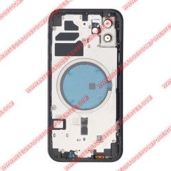 Tapa+Marco Iphone 12 Calidad Premium Negro