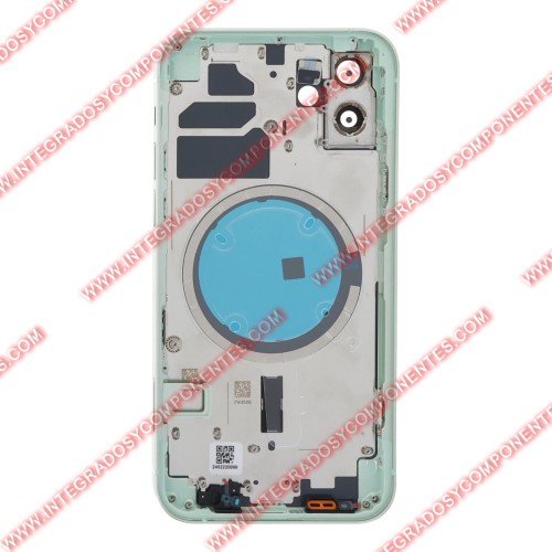 Tapa+Marco Iphone 12 Calidad Premium Verde
