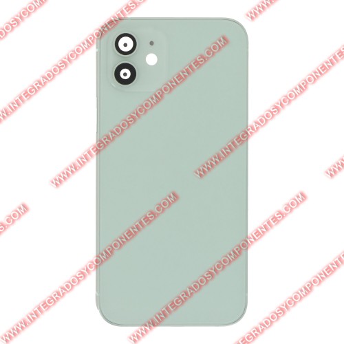 Tapa+Marco Iphone 12 Calidad Premium Verde