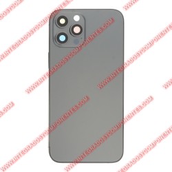 Tapa+Marco Iphone 12 Pro Max Calidad Premium Negro