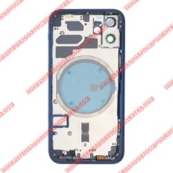 Tapa+Marco Iphone 12 Mini Calidad Premium Azul