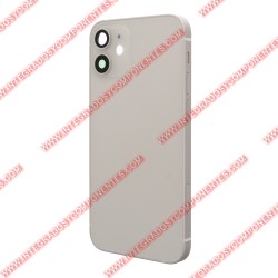 Tapa+Marco Iphone 12 Mini Calidad Premium Blanco