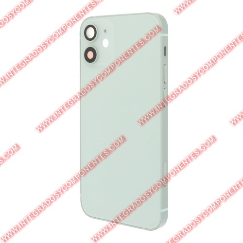 Tapa+Marco Iphone 12 Mini Calidad Premium Verde