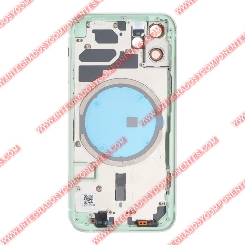 Tapa+Marco Iphone 12 Mini Calidad Premium Verde