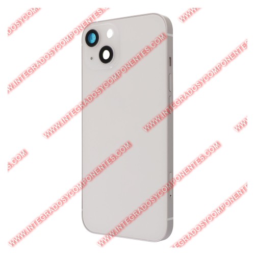 Tapa+Marco Iphone 13 Calidad Premium Blanco