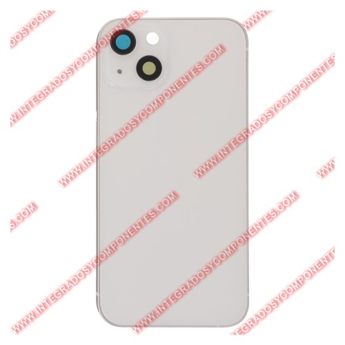 Tapa+Marco Iphone 13 Calidad Premium Blanco