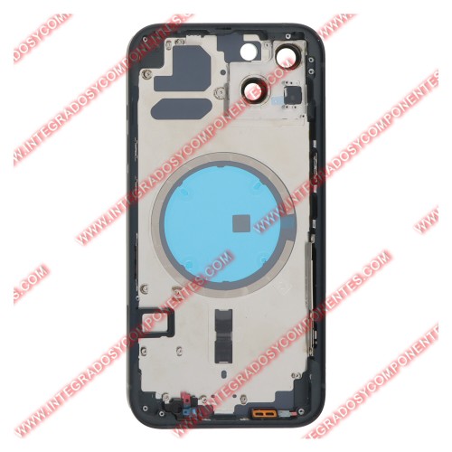 Tapa+Marco Iphone 13 Calidad Premium Negro