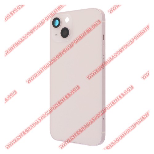 Tapa+Marco Iphone 13 Calidad Premium Rosa