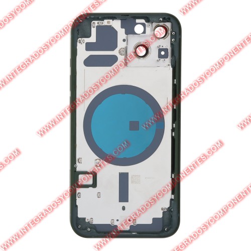 Tapa+Marco Iphone 13 Calidad Premium Verde