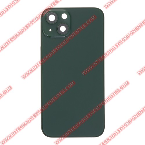 Tapa+Marco Iphone 13 Calidad Premium Verde