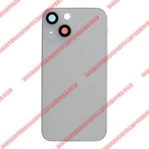 Tapa+Marco Iphone 13 Mini Calidad Premium Blanco