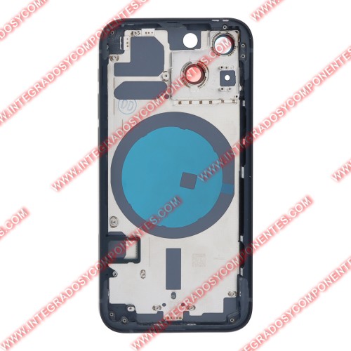 Tapa+Marco Iphone 13 Mini Calidad Premium Negro