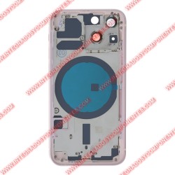 Tapa+Marco Iphone 13 Mini Calidad Premium Rosa