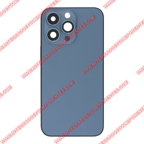 Tapa+Marco Iphone 13 Pro Calidad Premium Azul