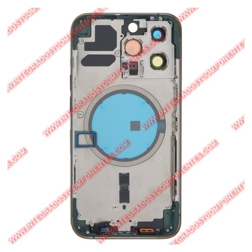 Tapa+Marco Iphone 13 Pro Calidad Premium Verde