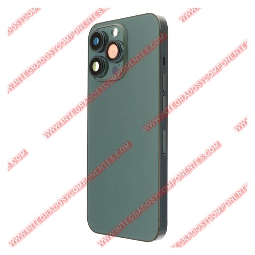 Tapa+Marco Iphone 13 Pro Calidad Premium Verde