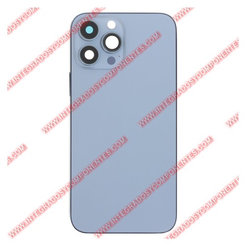 Tapa+Marco Iphone 13 Pro Max Calidad Premium Azul