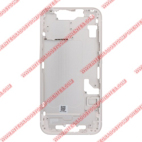 Tapa+Marco Iphone 14 Calidad Premium Blanco